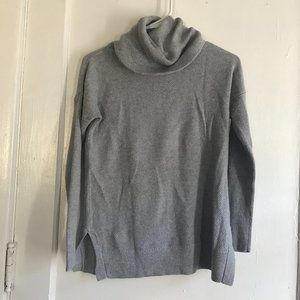 Talbots Gray Cowl Neck Sweater